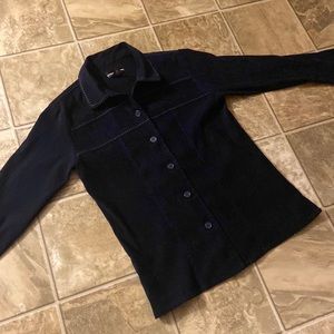 Robert Louis Boho Velvet Blazer Size M